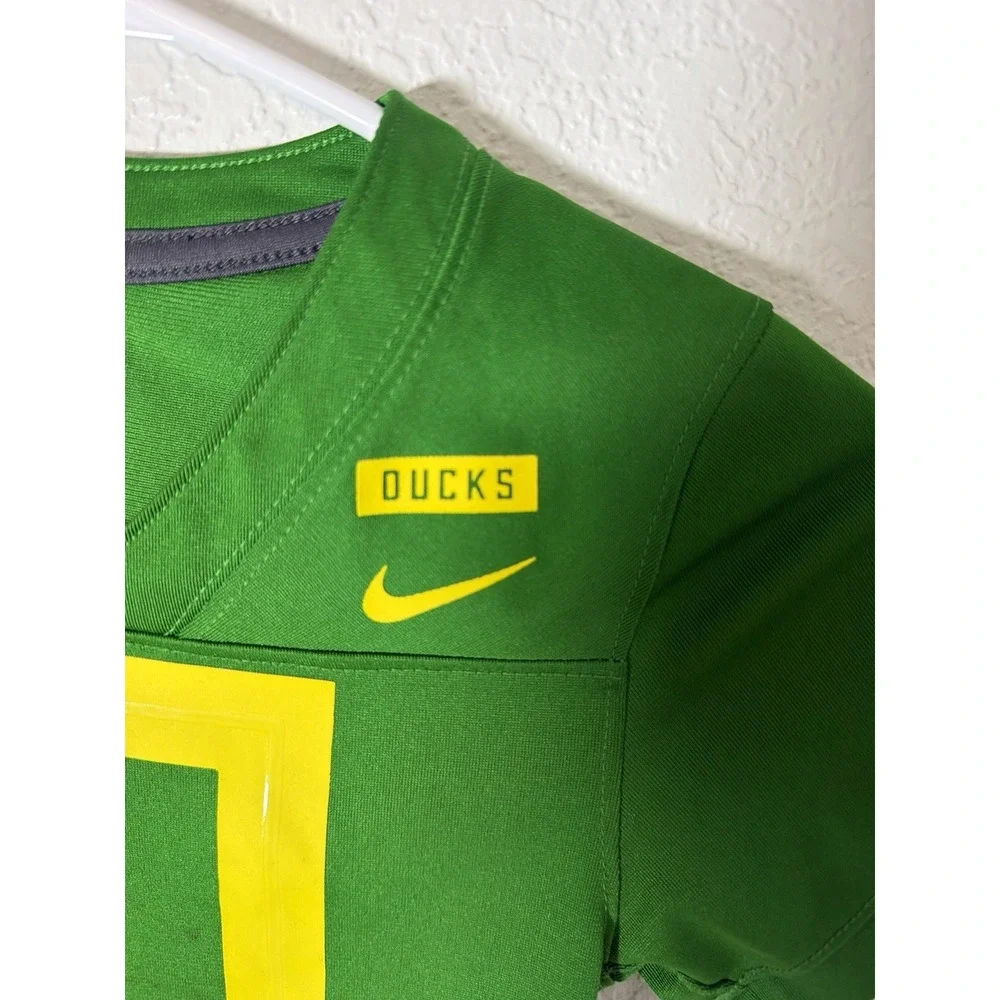 Nike Toddler #10 Oregon Ducks Green Football Jersey Size 2T Kids
